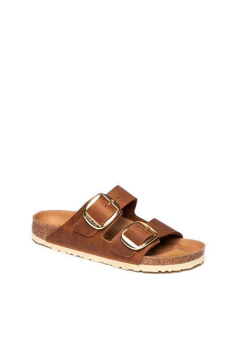 Sandalo arizona big buckle cognac BIRKENSTOCK | ARIZONA BIG BUCKLE1011073-COGNAC